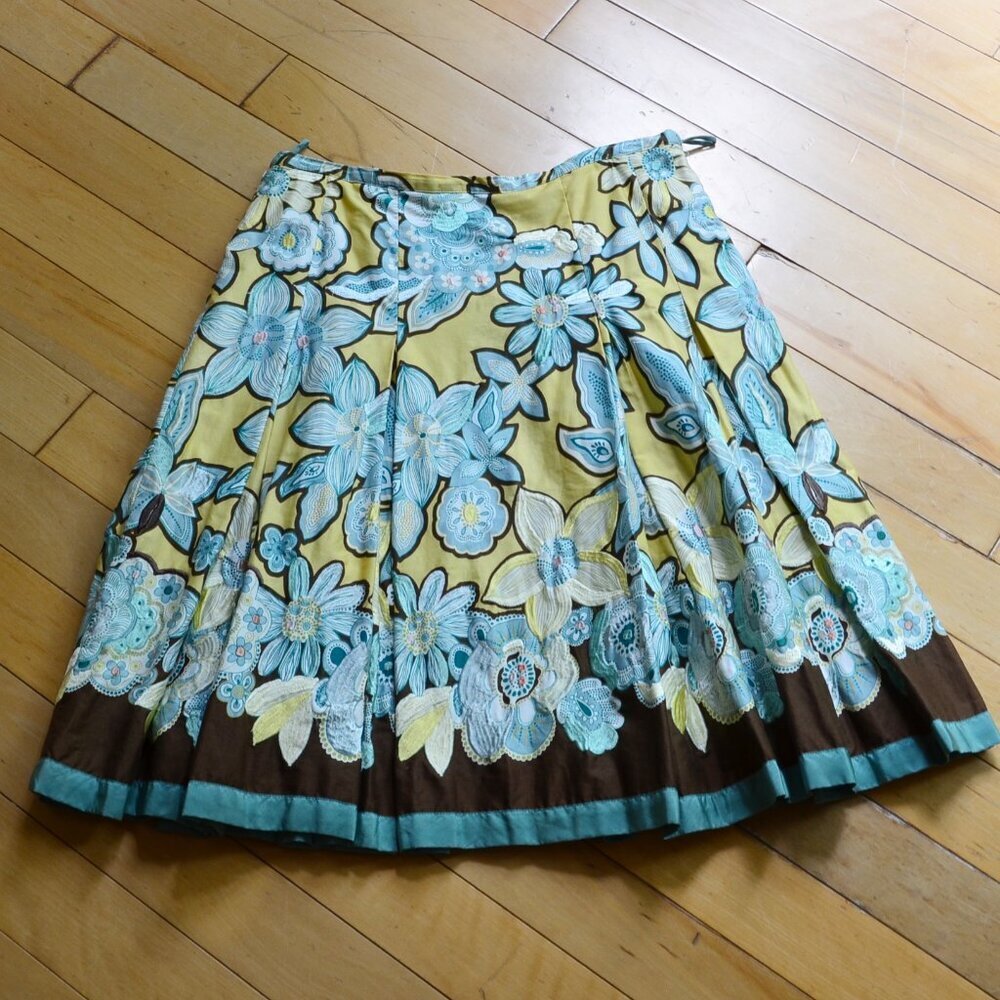 Max Mara Floral Skirt